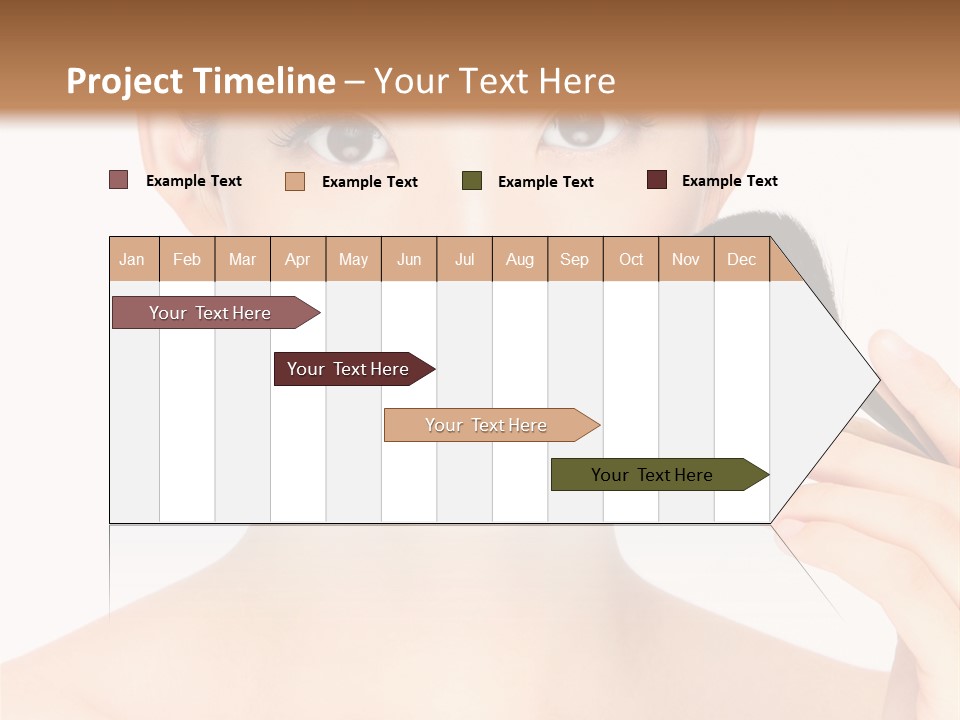 Oriental Taiwanese Powder PowerPoint Template