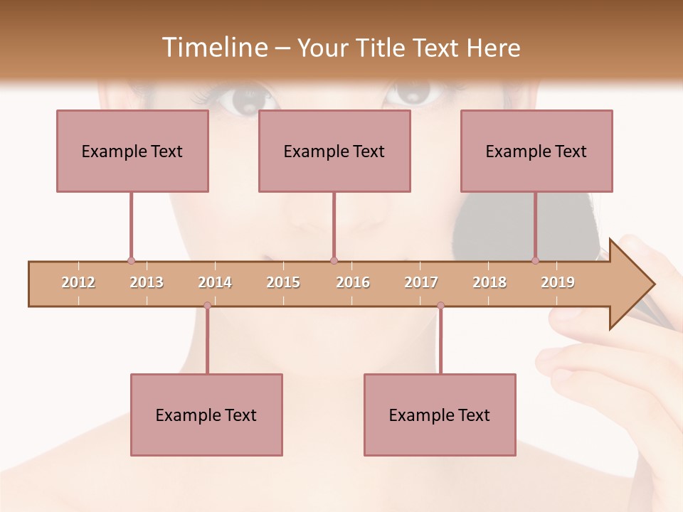 Oriental Taiwanese Powder PowerPoint Template