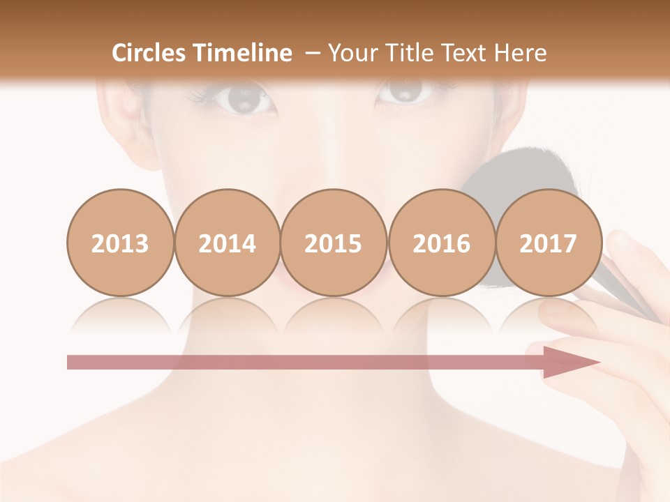 Oriental Taiwanese Powder PowerPoint Template