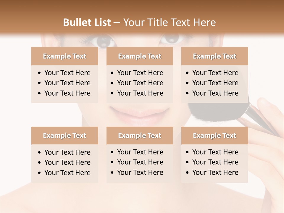 Oriental Taiwanese Powder PowerPoint Template