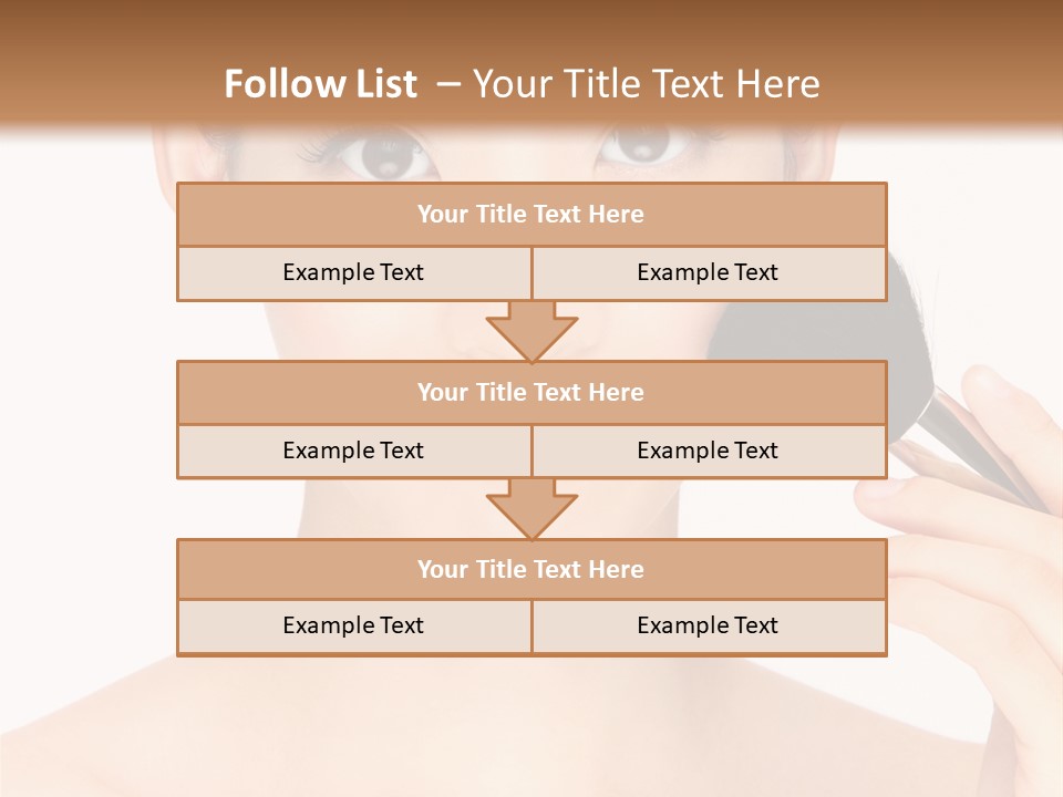 Oriental Taiwanese Powder PowerPoint Template