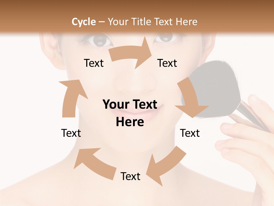 Oriental Taiwanese Powder PowerPoint Template