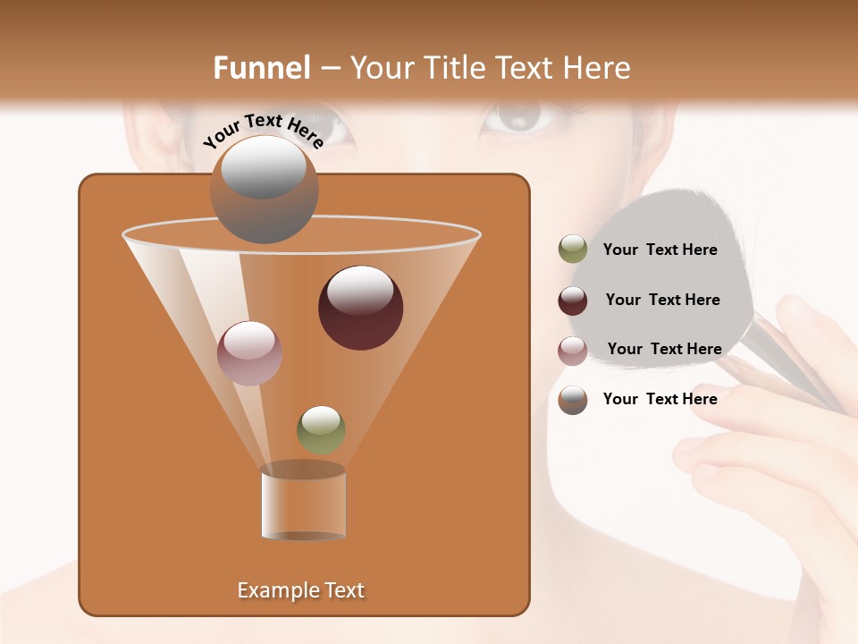 Oriental Taiwanese Powder PowerPoint Template