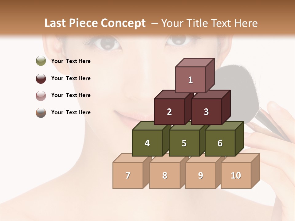 Oriental Taiwanese Powder PowerPoint Template