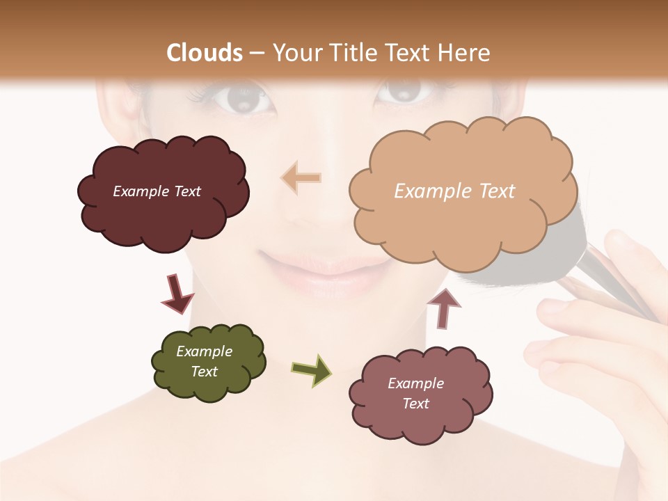 Oriental Taiwanese Powder PowerPoint Template