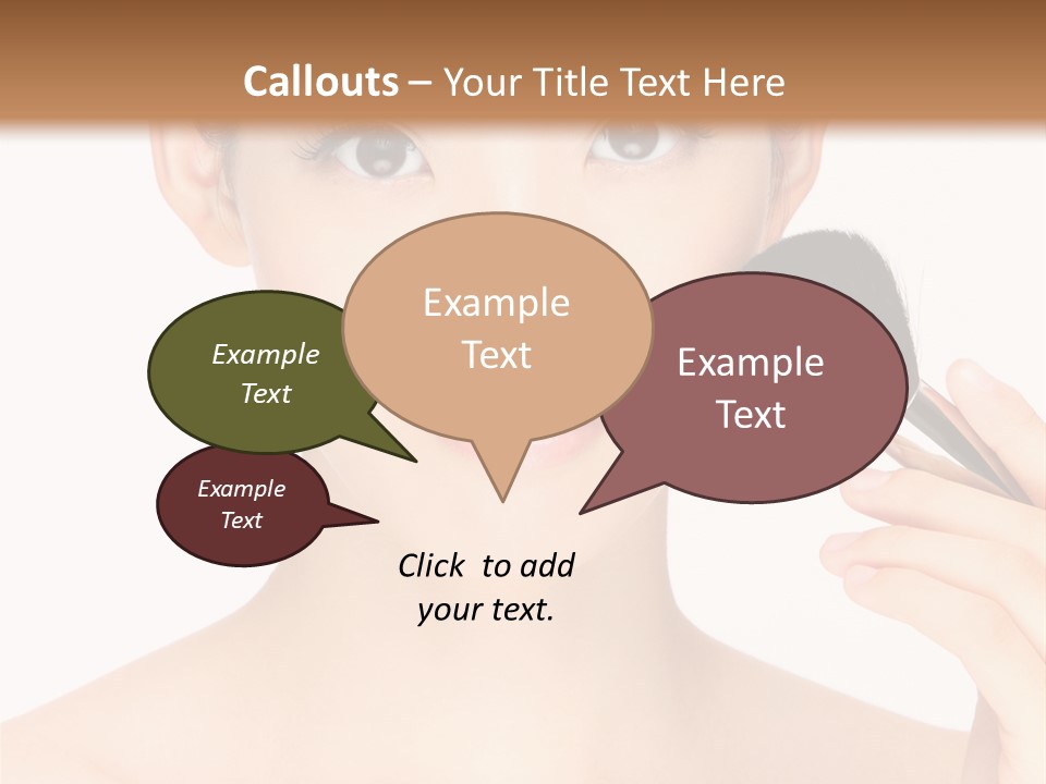 Oriental Taiwanese Powder PowerPoint Template