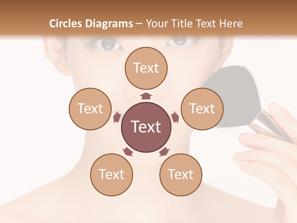 Oriental Taiwanese Powder PowerPoint Template