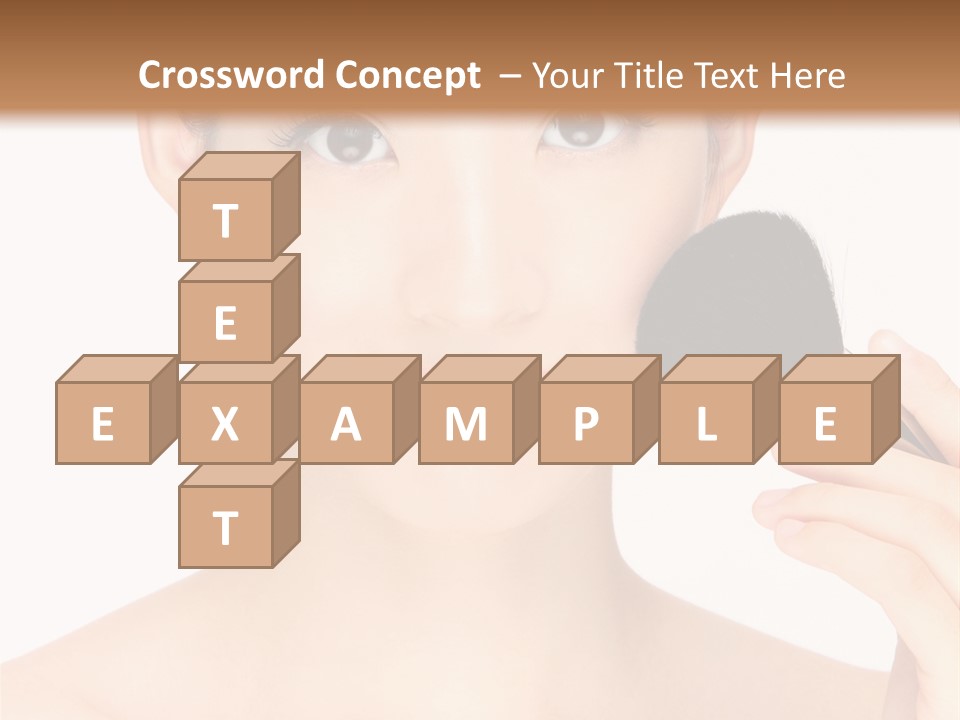 Oriental Taiwanese Powder PowerPoint Template