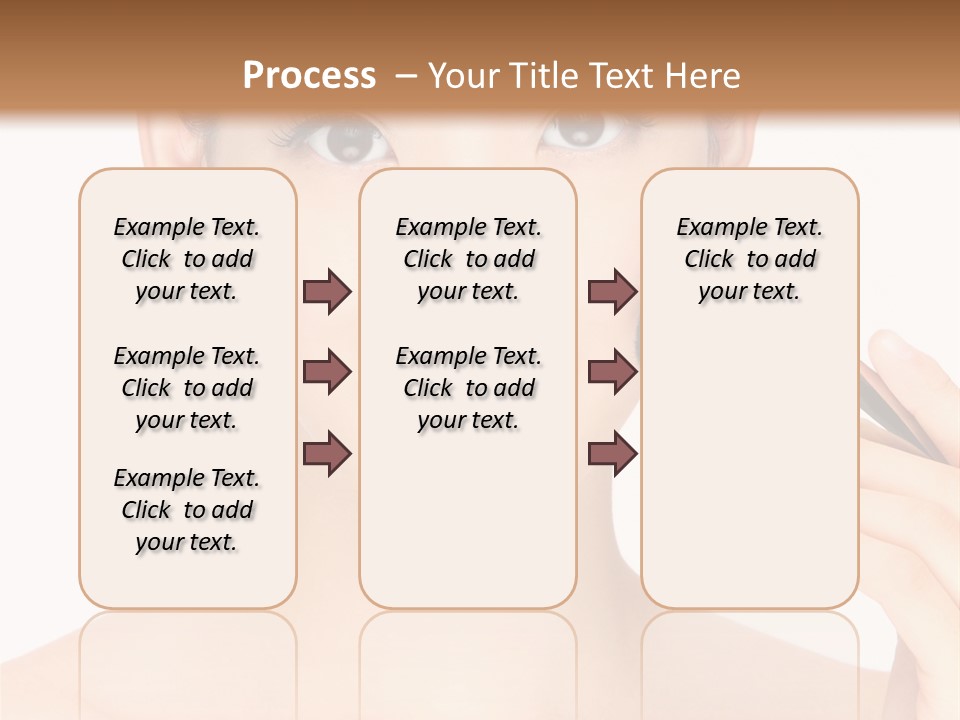 Oriental Taiwanese Powder PowerPoint Template