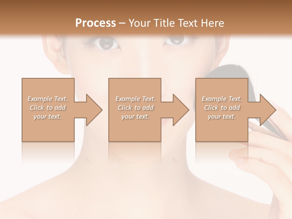 Oriental Taiwanese Powder PowerPoint Template