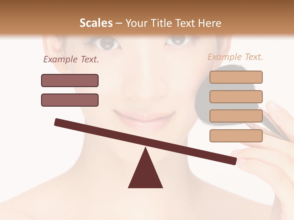 Oriental Taiwanese Powder PowerPoint Template