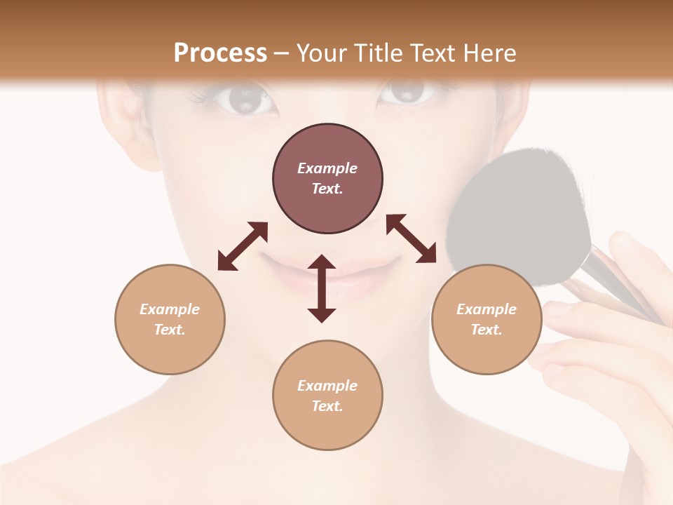 Oriental Taiwanese Powder PowerPoint Template