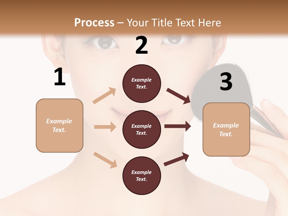 Oriental Taiwanese Powder PowerPoint Template