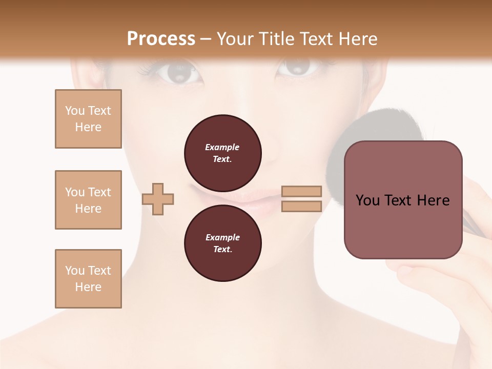 Oriental Taiwanese Powder PowerPoint Template