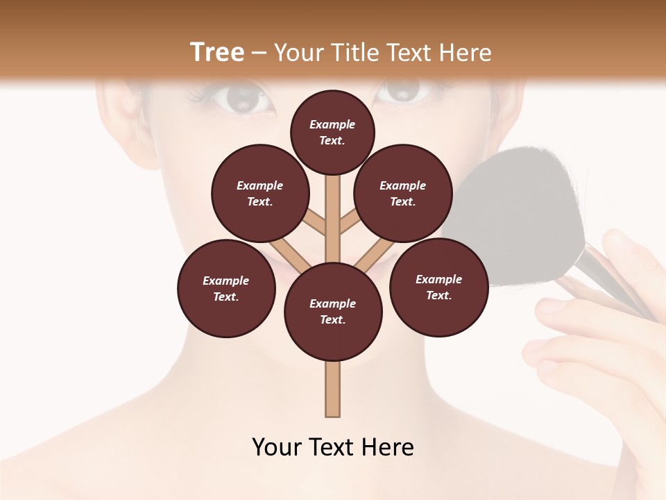 Oriental Taiwanese Powder PowerPoint Template