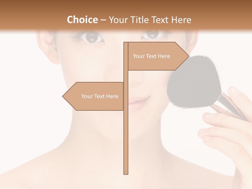 Oriental Taiwanese Powder PowerPoint Template