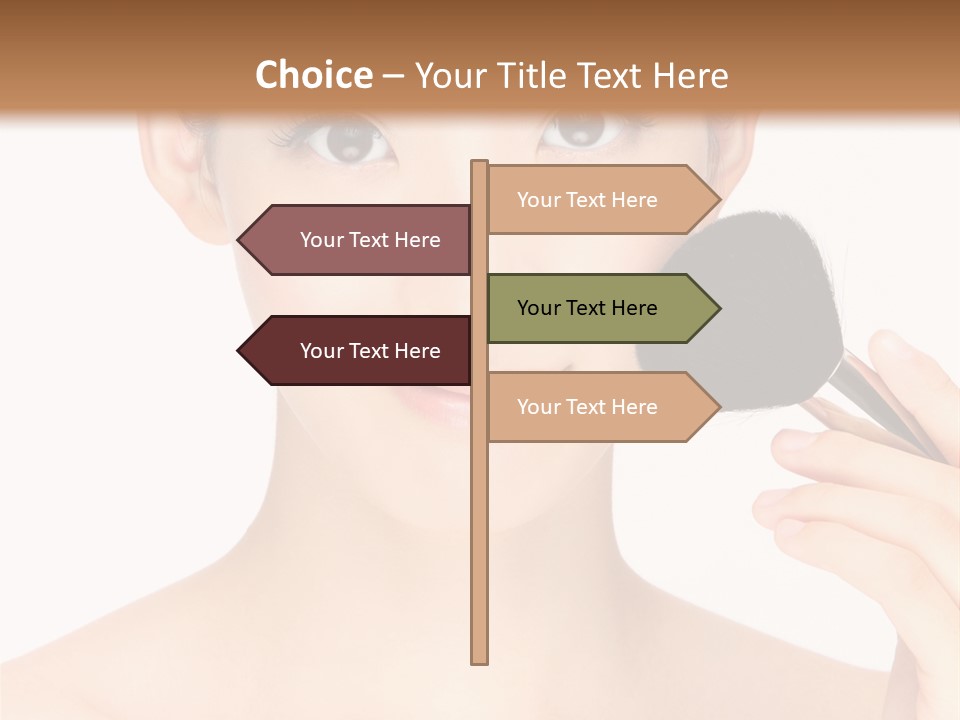 Oriental Taiwanese Powder PowerPoint Template