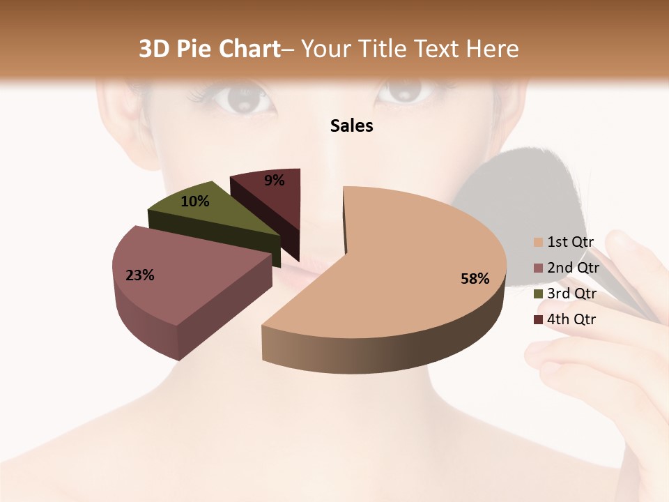 Oriental Taiwanese Powder PowerPoint Template