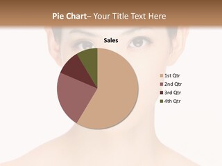 Female Makeup Chinese PowerPoint Template