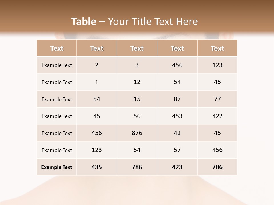 Female Makeup Chinese PowerPoint Template