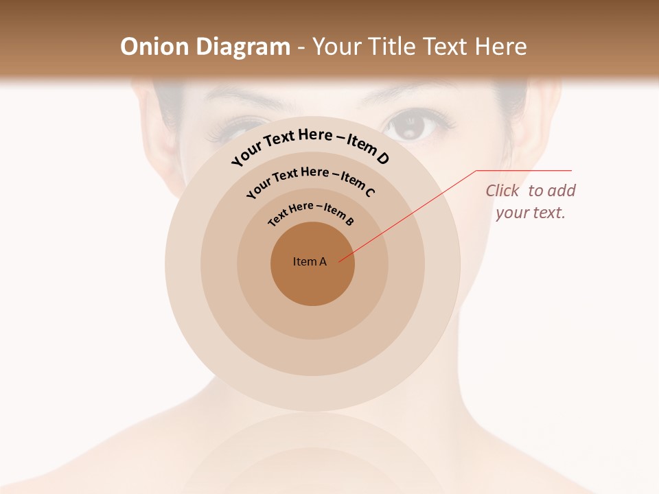 Female Makeup Chinese PowerPoint Template