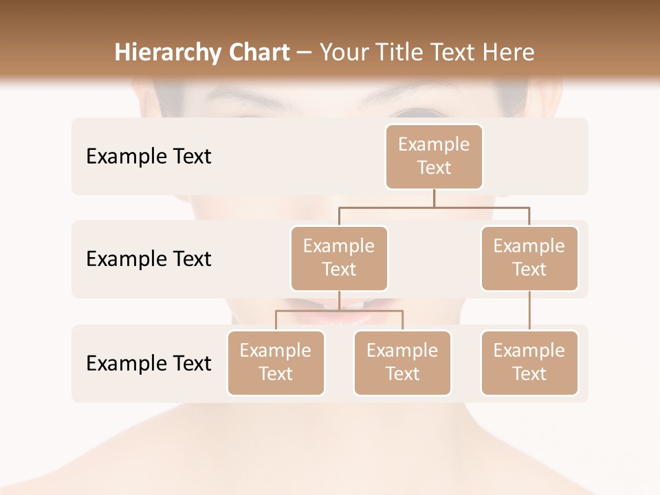 Female Makeup Chinese PowerPoint Template