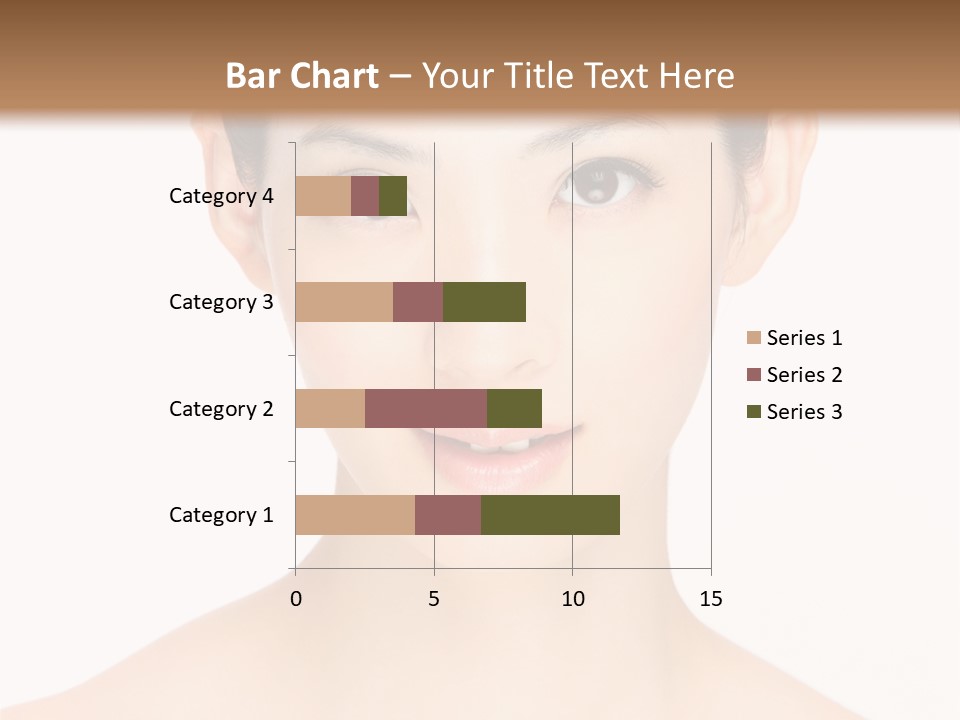 Female Makeup Chinese PowerPoint Template
