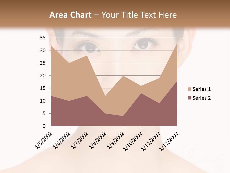 Female Makeup Chinese PowerPoint Template