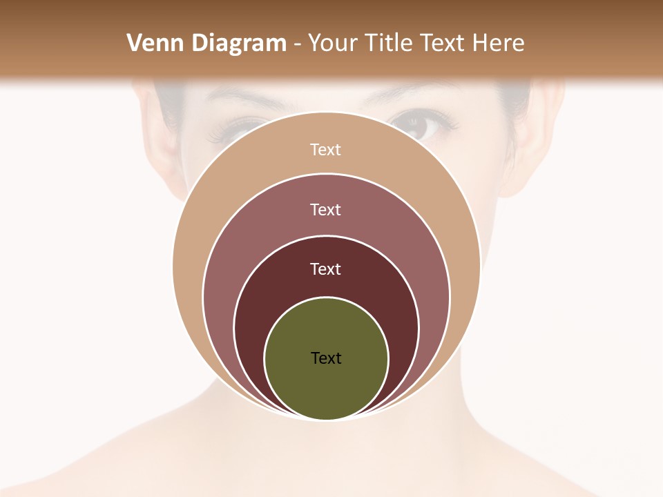 Female Makeup Chinese PowerPoint Template