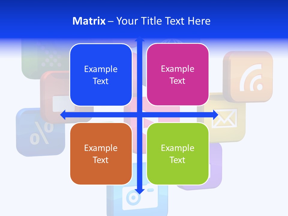 Multimedia Smartphone Download PowerPoint Template