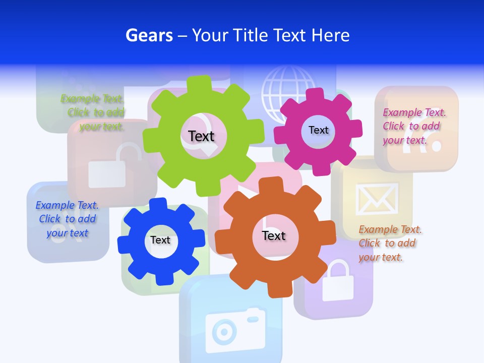 Multimedia Smartphone Download PowerPoint Template