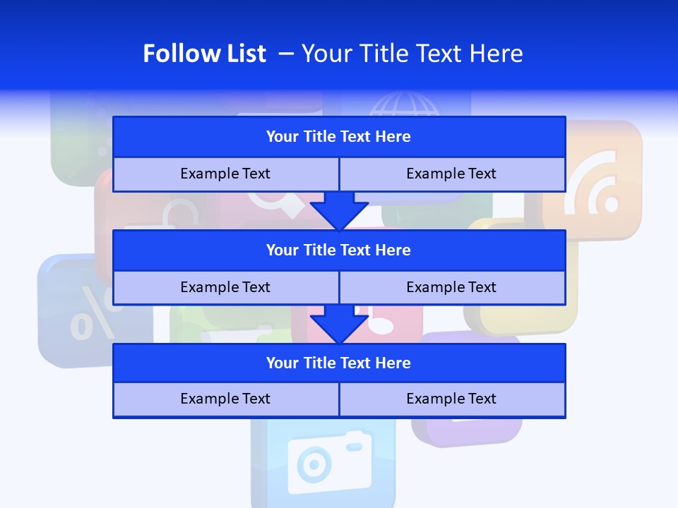 Multimedia Smartphone Download PowerPoint Template