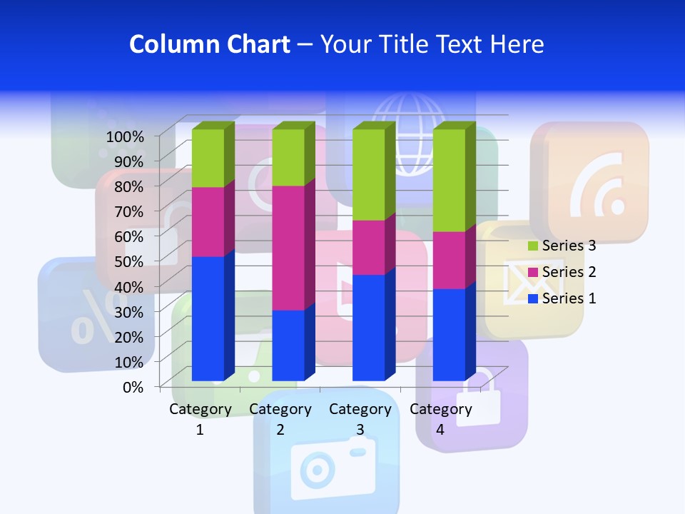Multimedia Smartphone Download PowerPoint Template