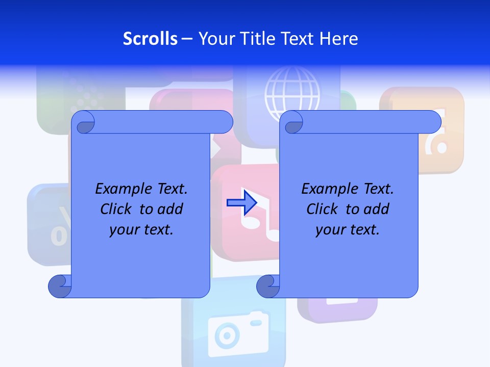 Multimedia Smartphone Download PowerPoint Template
