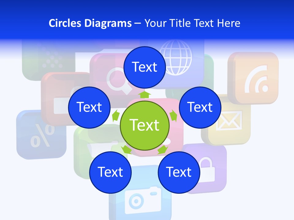 Multimedia Smartphone Download PowerPoint Template