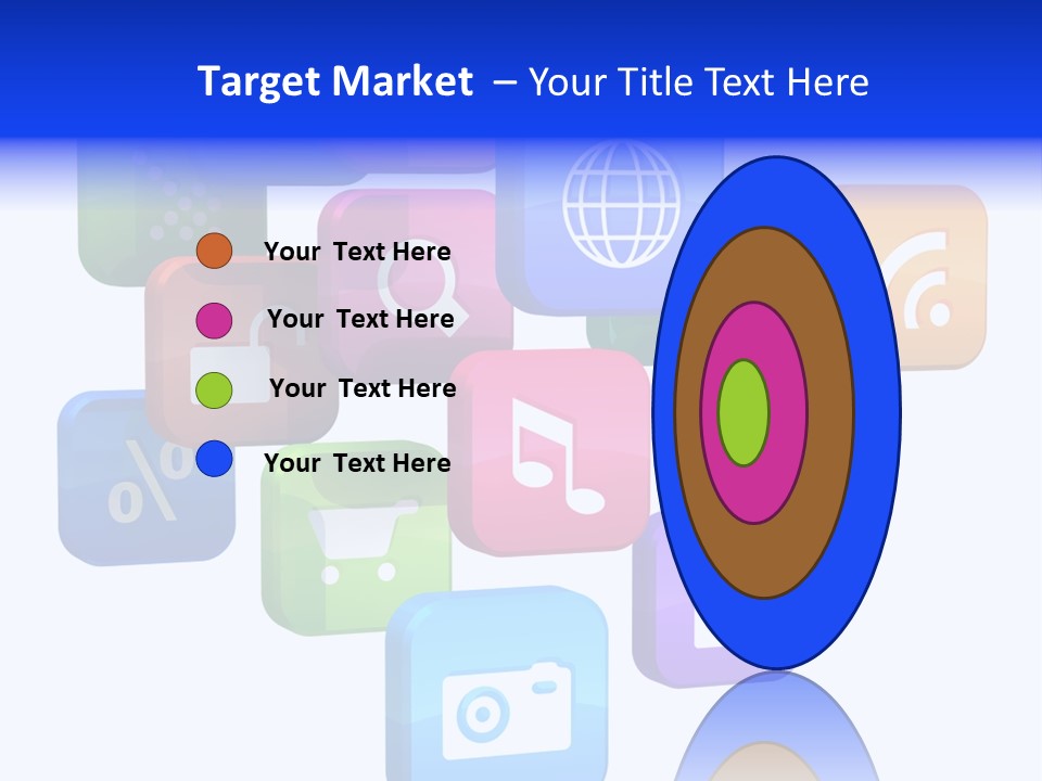 Multimedia Smartphone Download PowerPoint Template