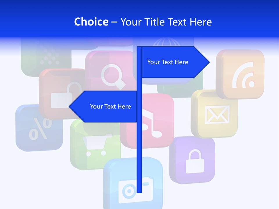 Multimedia Smartphone Download PowerPoint Template