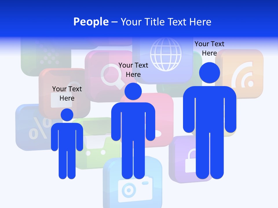 Multimedia Smartphone Download PowerPoint Template