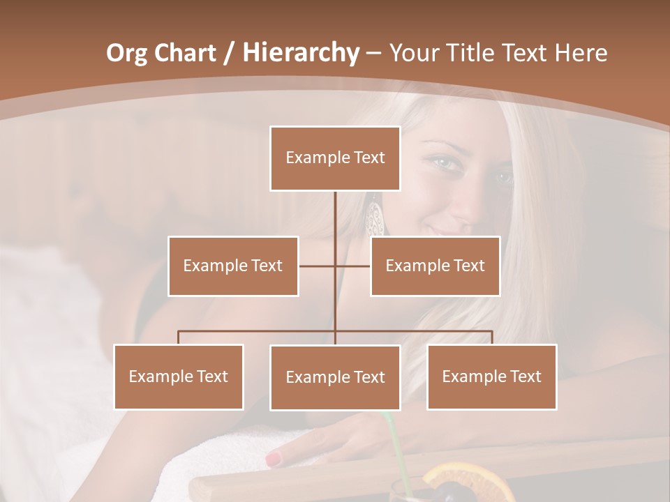 Cabin Face Towel PowerPoint Template