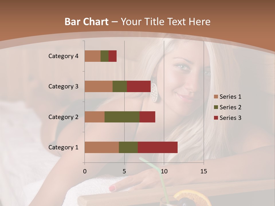 Cabin Face Towel PowerPoint Template