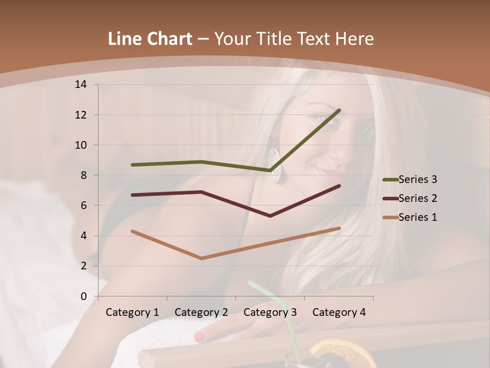 Cabin Face Towel PowerPoint Template