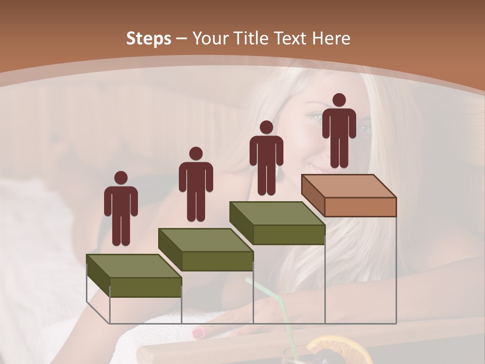 Cabin Face Towel PowerPoint Template