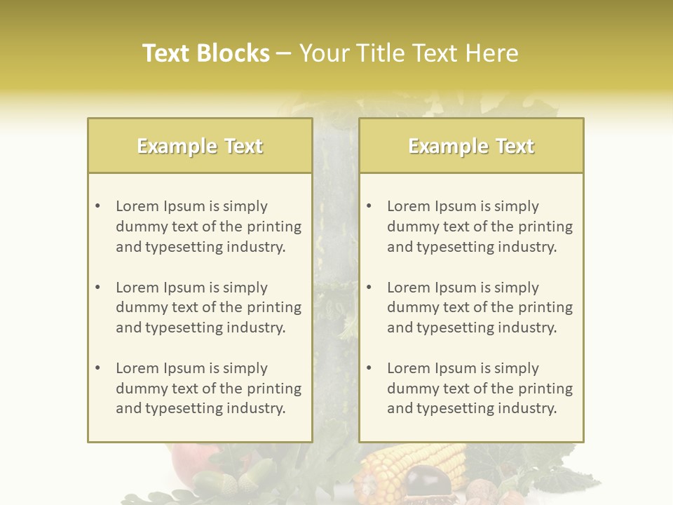 Mineral Ripe Sugar PowerPoint Template