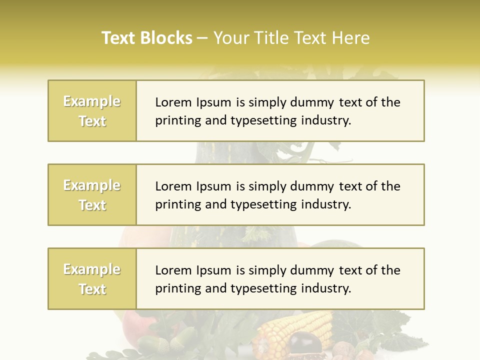 Mineral Ripe Sugar PowerPoint Template