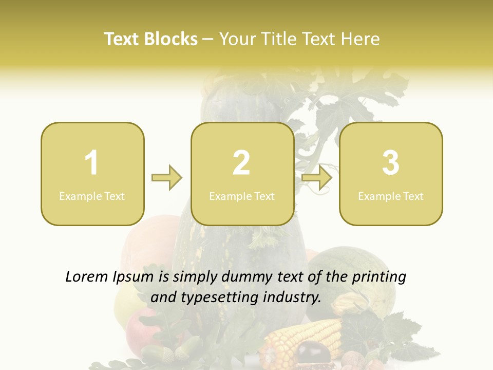 Mineral Ripe Sugar PowerPoint Template