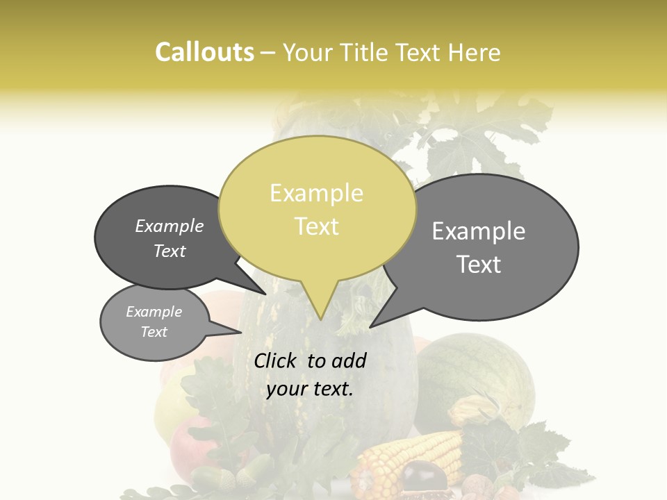 Mineral Ripe Sugar PowerPoint Template