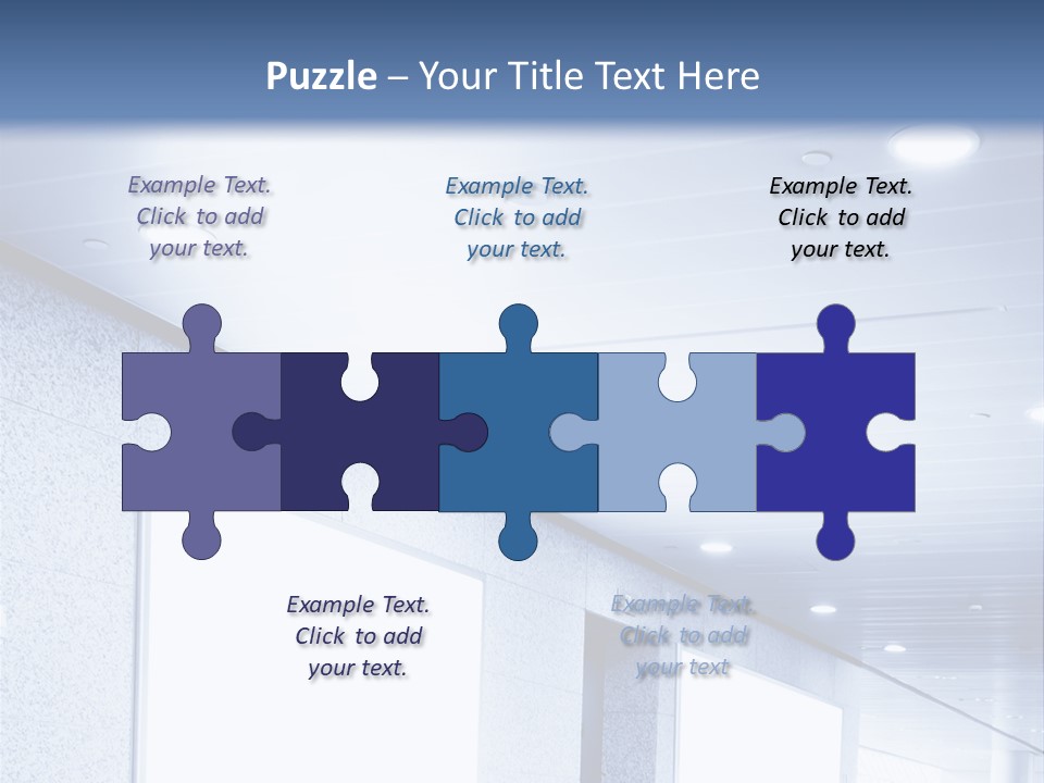 Wall Inside Banner PowerPoint Template