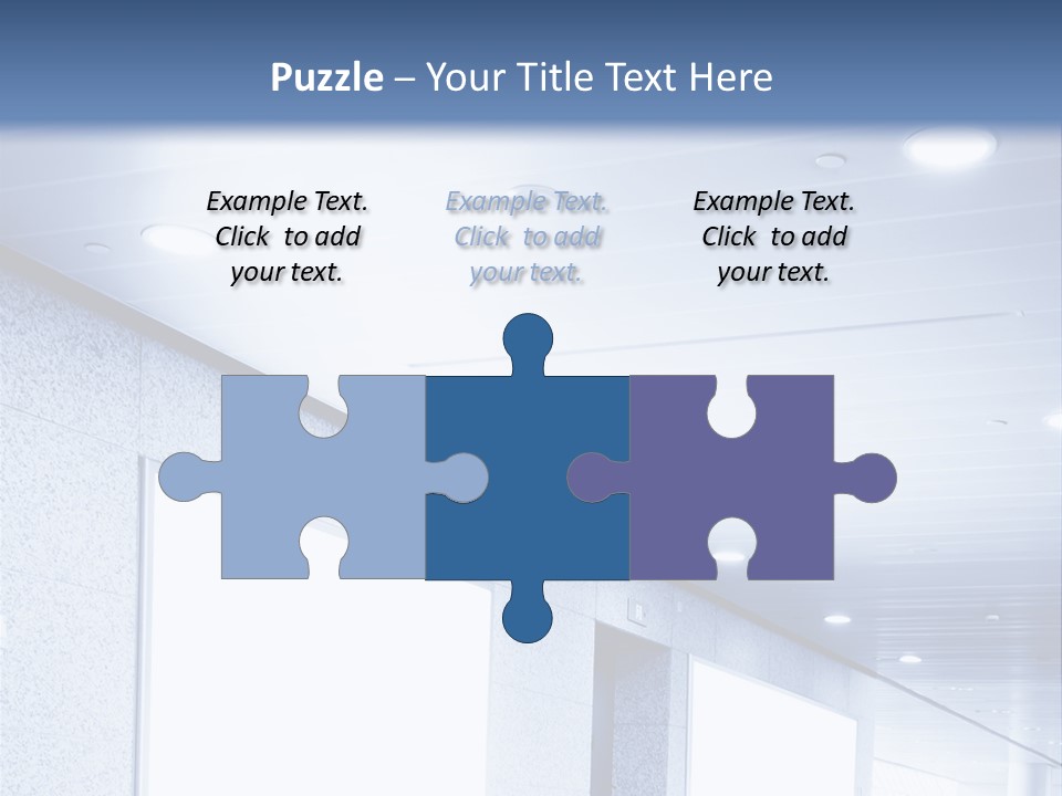 Wall Inside Banner PowerPoint Template