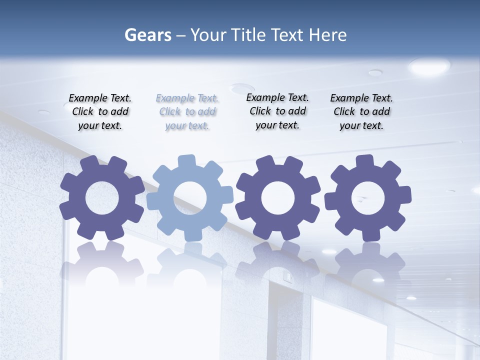 Wall Inside Banner PowerPoint Template
