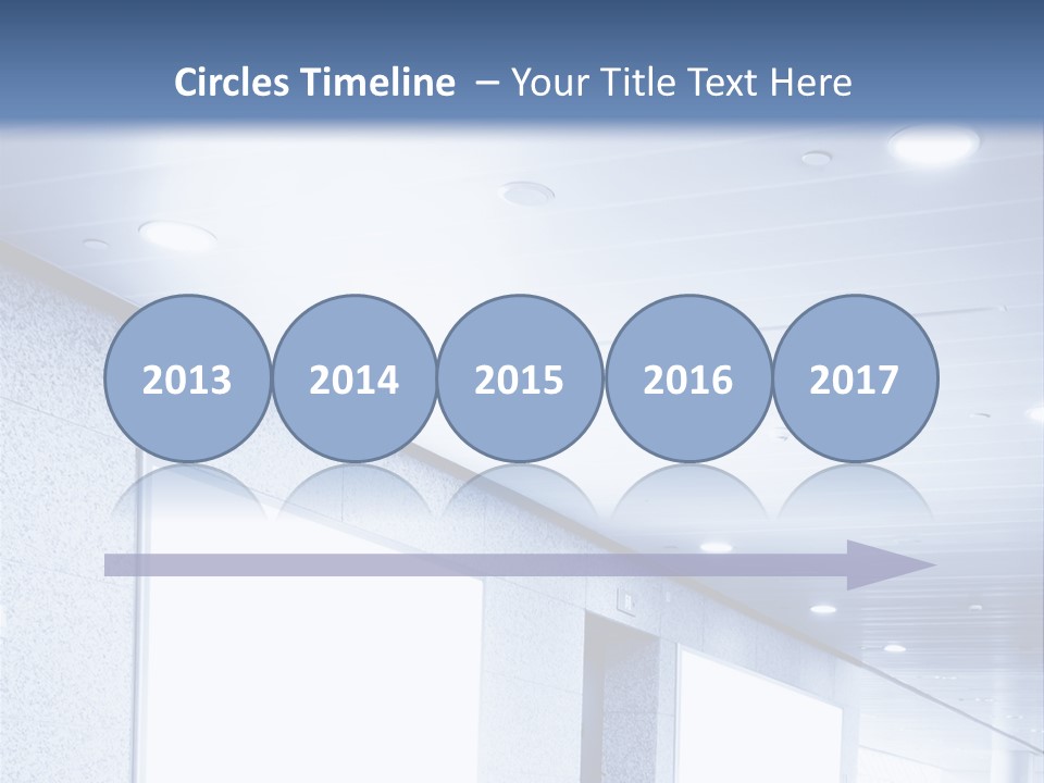 Wall Inside Banner PowerPoint Template